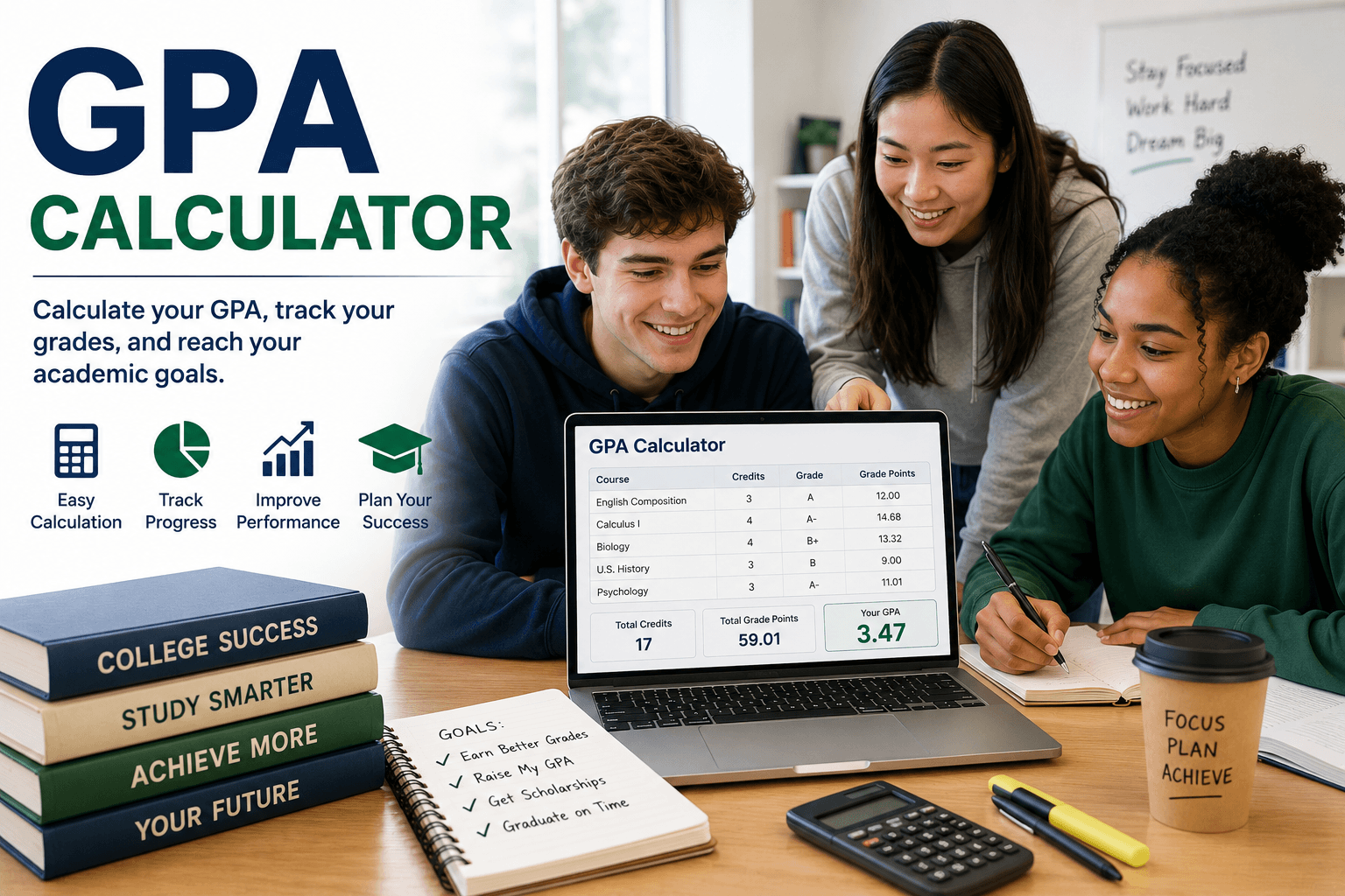 GPA Calculator: How to Calculate Your GPA, Why It Matters & Tips to Improve It