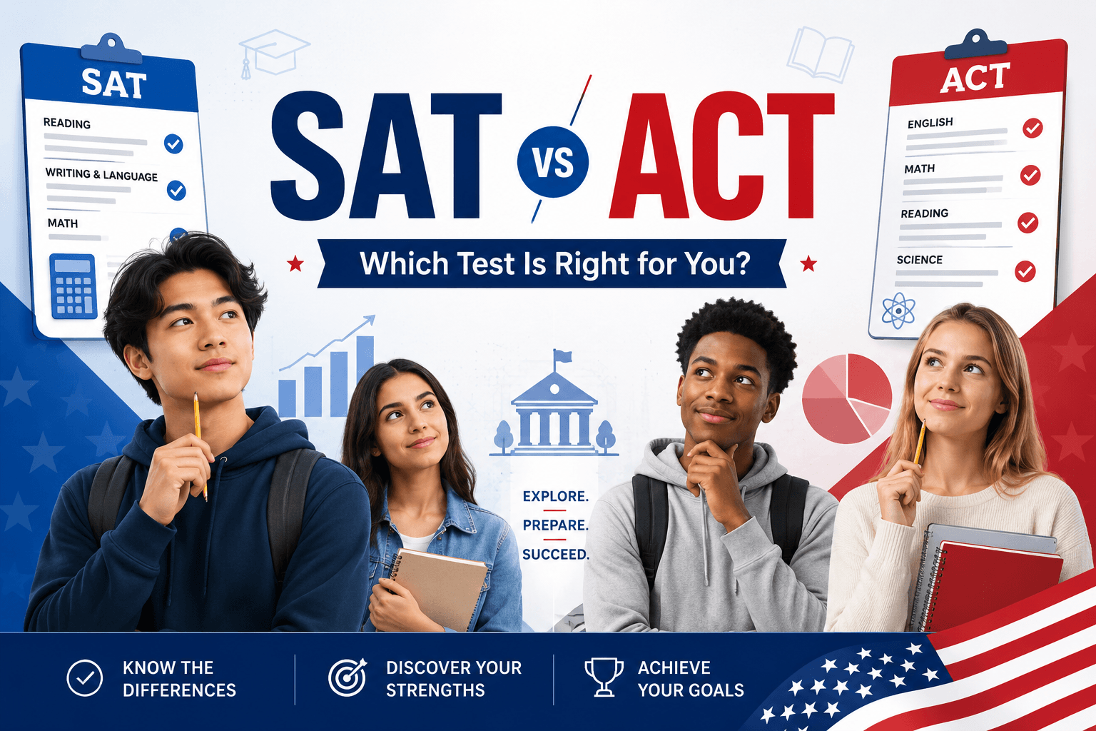 SAT vs ACT: Which Test Should You Take & How to Convert Your Score