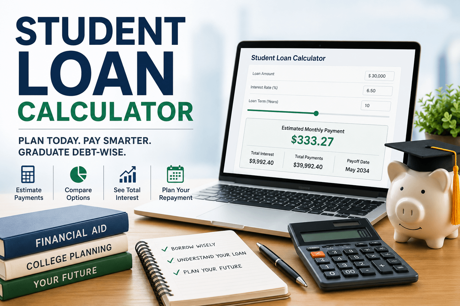 Student Loan Calculator: Understand Your Repayments Before You Borrow